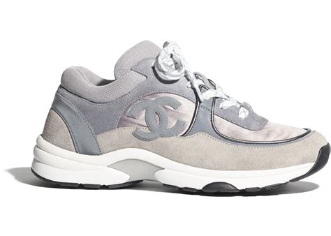 chanel sneakers low top trainer cc|chanel trainers beige.